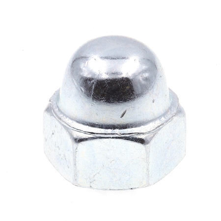 Prime-Line Cap Nut, 3/8"-16, Steel, Zinc Plated, 25 PK 9077538